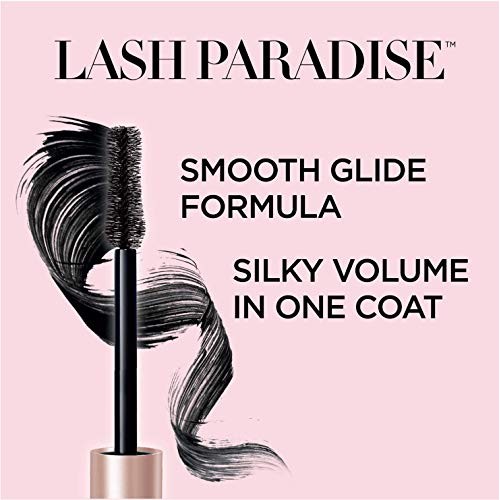 L'Oreal Paris Voluminous Makeup Lash Paradise Mascara, Voluptuous Volume, Int...