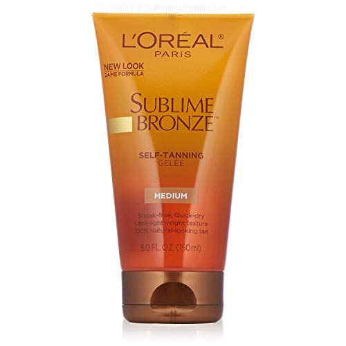 L'Oreal SUBLIME BRONZE Self-Tanning Gelee Medium-Natural 5 oz
