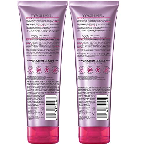 L'Oréal Paris EverPure Moisture Sulfate Free Shampoo and Conditioner for Colo...