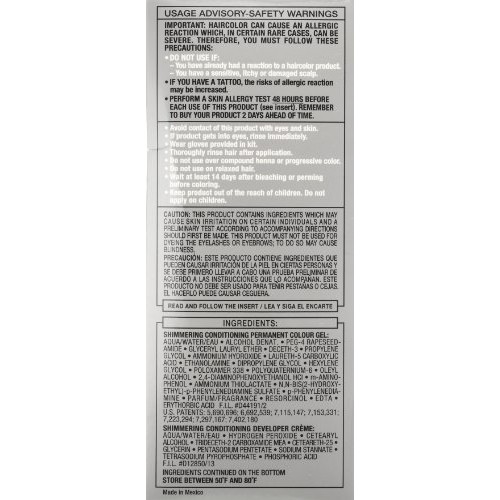 L'Oréal Paris Feria Permanent Hair Color, 110 Starlet (Very Light Beige Blonde)