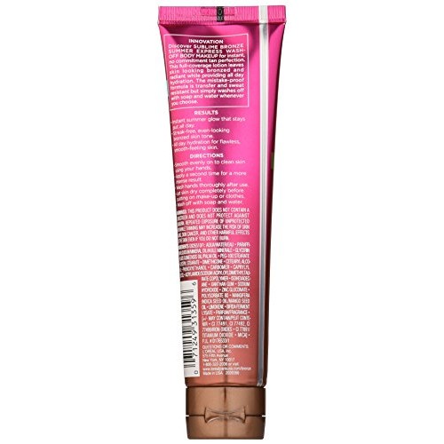 L'Oréal Paris Sublime Bronze Summer Express Body Makeup Lotion, Medium, 3.55 ...