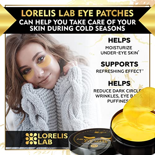 Under Eye Patches - 24K Gold Under Eye Mask for Puffy Eyes, Dark Circles, Eye...