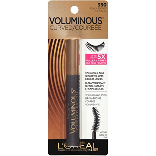 L’Oreal Paris Makeup Voluminous Original Volume Building Curved Brush Mascara...