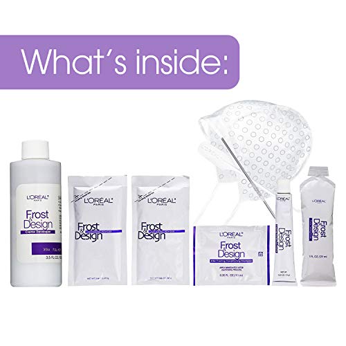 L'Oreal Paris Frost and Design Cap Hair Highlights For Long Hair, H85 Champag...