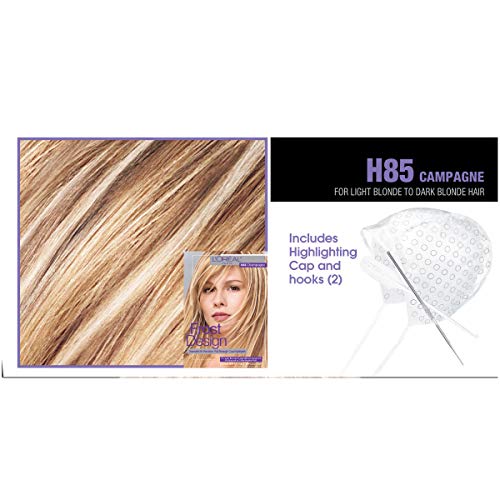 L'Oreal Paris Frost and Design Cap Hair Highlights For Long Hair, H85 Champag...