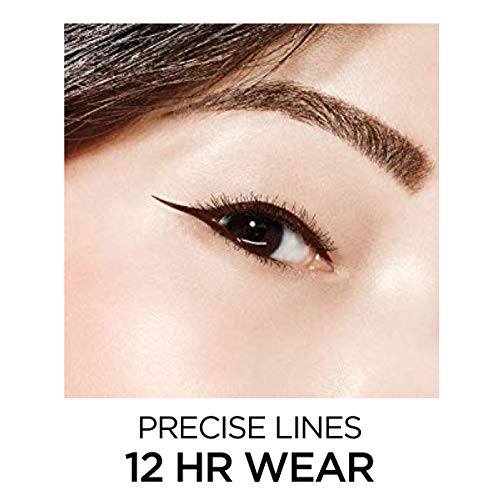 L'Oreal Paris Makeup Infallible Super Slim Long-Lasting Liquid Eyeliner, Ultr...