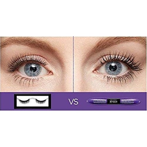 L'Oreal Paris Makeup Voluminous X Fiber Mascara with Black Primer, 1 Tube