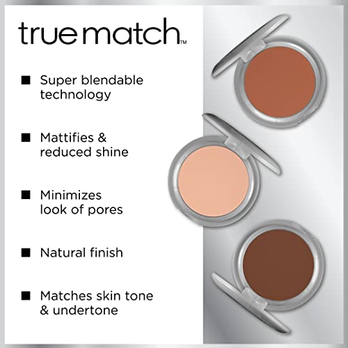 L'Oreal Paris True Match Super-Blendable Powder, Natural Beige, 0.33 oz.