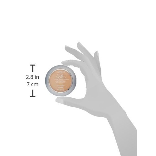 L'Oreal Paris True Match Super-Blendable Powder, Natural Beige, 0.33 oz.