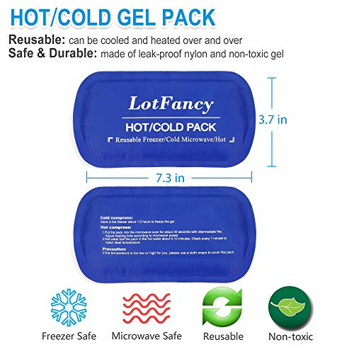 LotFancy Face Ice Pack Wrap, Pain Relief for TMJ, Wisdom Teeth, Face Head Chi...