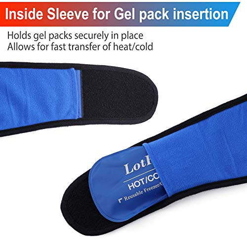 LotFancy Face Ice Pack Wrap, Pain Relief for TMJ, Wisdom Teeth, Face Head Chi...