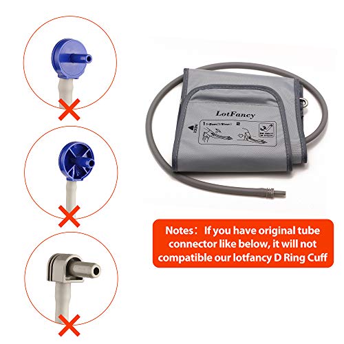 Lotfancy Large Cuff Replacement (11"-17") for H-003D H-CR24 Omron Upper Arm B...