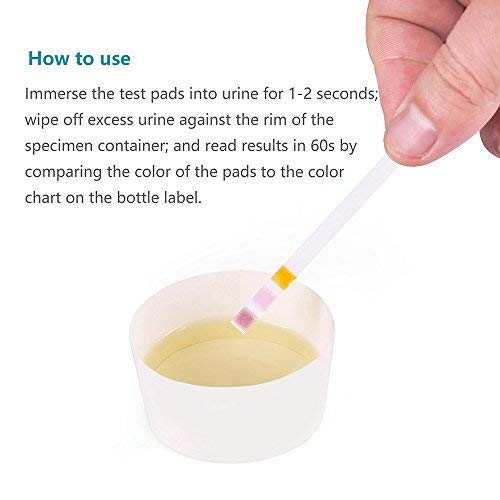 Urine Test Strips, 50ct UTI Test Strips for Women, 3-in-1 Urinary Tract Infec...