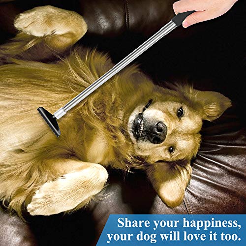 Extendable Back Scratcher, Oversized Metal Stainless Steel Telescoping Back S...