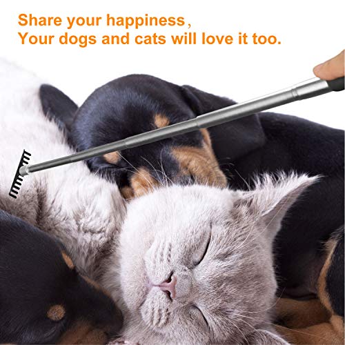 Oversized Portable Extendable Back Scratcher, Upgraded Metal Stainless Steel ...