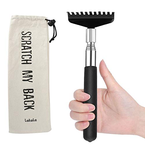 Oversized Portable Extendable Back Scratcher, Upgraded Metal Stainless Steel ...