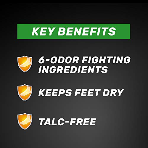 Lotrimin Daily Sweat & Odor Control Medicated Foot Powder, Topical Starch Ski...