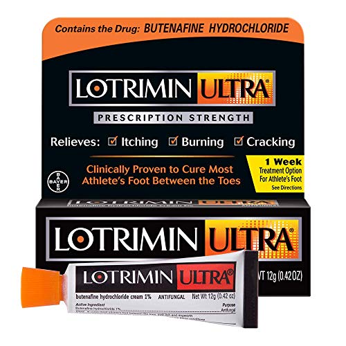 Lotrimin Ultra 1 Week Athlete's Foot Treatment, Prescription Strength Butenaf...