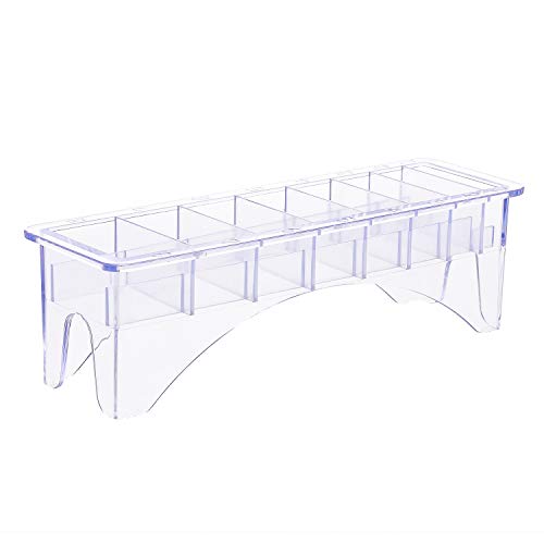 8 Grid Base Box For Universal Hair Clipper Limit Comb Guide Attachment Size B...