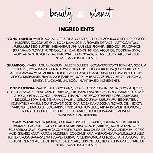 Love Beauty and Planet Everyday Gift Set Perfect Gifts for New Moms Murumuru ...