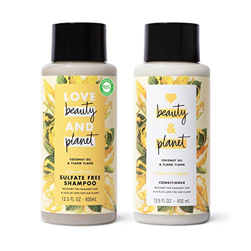 Love Beauty And Planet Hope and Repair Shampoo and Conditioner Dry Hair and D...