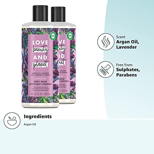 Love Beauty and Planet Relaxing Rain Body Wash Enjoy Soft, Smooth Skin with a...