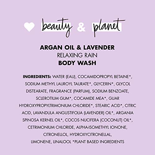 Love Beauty and Planet Relaxing Rain Body Wash Enjoy Soft, Smooth Skin with a...