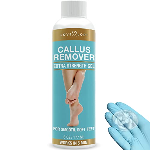 Foot Callus Remover Gel 6oz By Love, Lori - Callus Remover For Feet & Dead Sk...