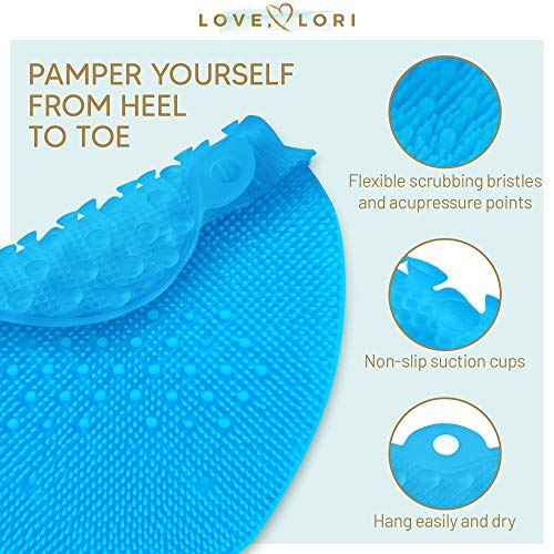 Shower Foot Massager Scrubber - Improves Foot Circulation & Reduces Foot Pain...