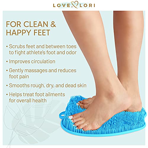Shower Foot Massager Scrubber - Improves Foot Circulation & Reduces Foot Pain...