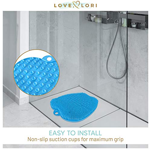 Shower Foot Massager Scrubber - Improves Foot Circulation & Reduces Foot Pain...