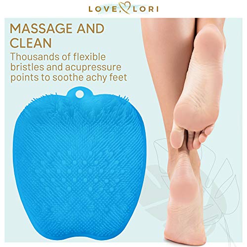 Shower Foot Massager Scrubber - Improves Foot Circulation & Reduces Foot Pain...
