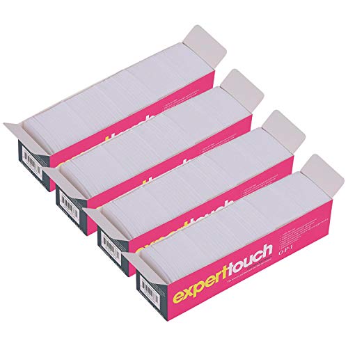 Lint Free Nail Wipes Nail Art Gel Polish Remover Cotton Pads 4 Boxes (1300 Pi...