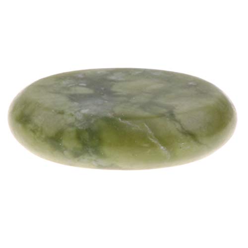 LoveinDIY 2 x Professional Massage Stones, Hot Olive Jade Stones - Essential ...