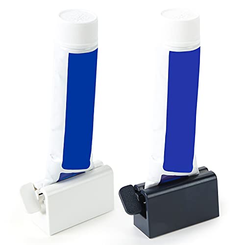 LoveInUsa Rolling Toothpaste Squeezer, 2pcs Toothpaste Tube Squeezers Roller ...