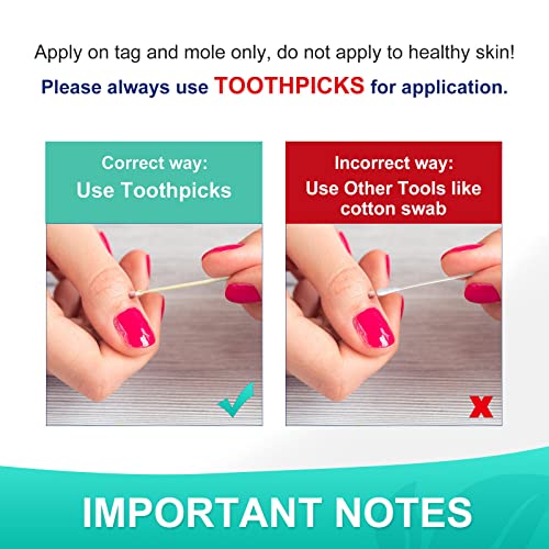 Skin Tag Remover, Wart & Mole Remover, Natural Plant Extracts, Easy to Apply,...