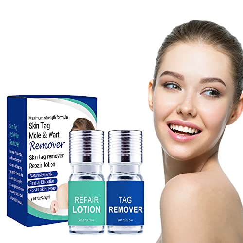 Skin Tag Remover, Wart & Mole Remover, Natural Plant Extracts, Easy to Apply,...