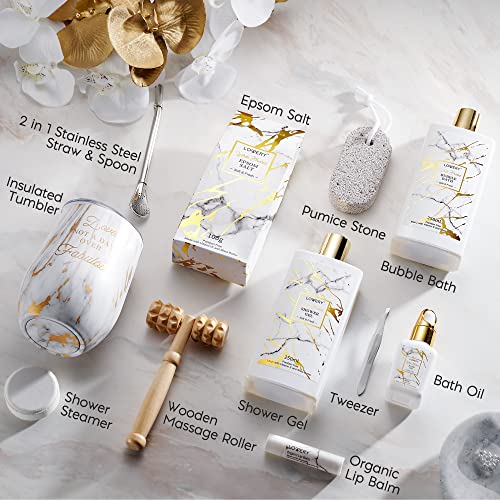 Bath and Body Gift Set for Women, Spa Gift Baskets for Women, Spa Kit, Gifts ...