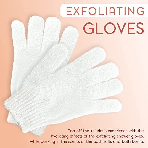 Bath and Body Set for Women, Vanilla Coconut Birthday Gift Basket, 13pc Spa G...