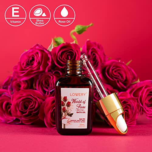 Spa Gifts for Women, Bath and Body Gift Set, Red Rose Gift Basket, 35Pc Stres...