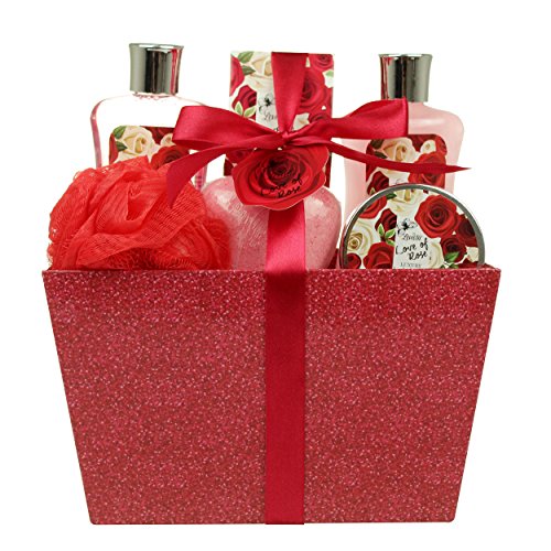 Bath and Body - Spa Gift Baskets for Women & Girls, Spa Kit Birthday Gift Inc...