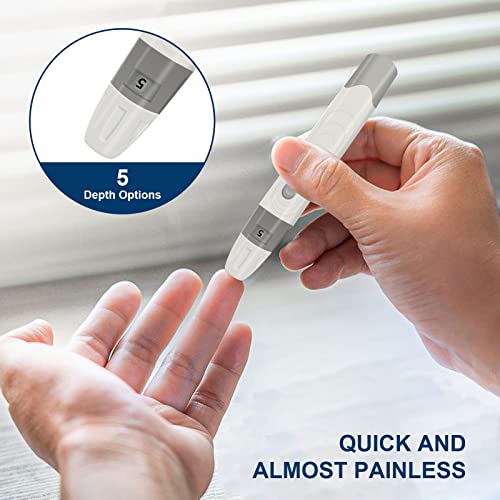 Diabetes Testing Kit - Lovia Care Blood Glucose Monitor Kit with 1 Glucose Me...