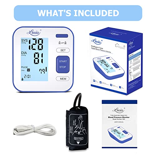Blood Pressure Monitor Upper Arm, LOVIA Accurate Automatic Digital BP Machine...