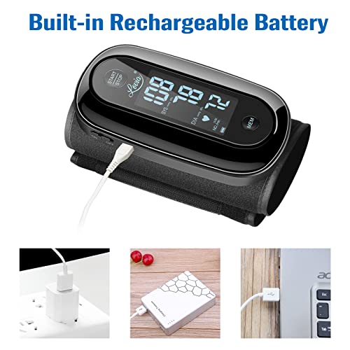 Blood Pressure Monitor Upper Arm with One Piece Design, Digital BP Machine fo...