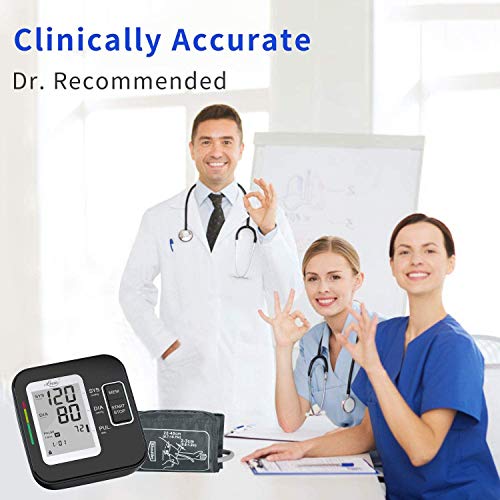 Lovia Blood Pressure Monitor-Automatic Upper Arm Blood Pressure Machine Cuff ...