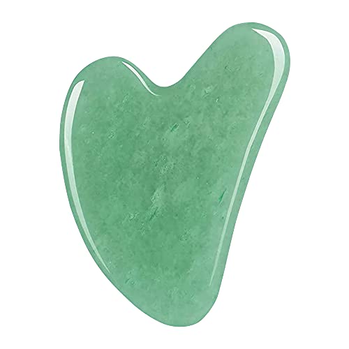 Gua Sha Facial Tools, Gua Sha Stone, GuaSha Massager Tool With Smooth Edge fo...