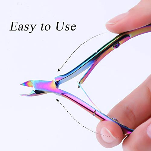 Cuticle Nippers Cuticle Pusher Remover Cuticle Pusher Remover Set, 3 Pieces C...