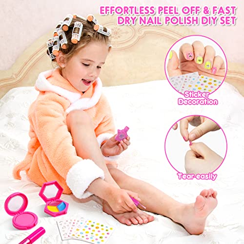 Kids Makeup Kit for Girls - Real Kids Cosmetics Make Up Set with Cute Unicorn...