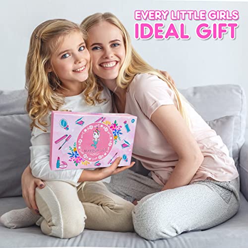 Kids Makeup Kit for Girls - Real Kids Cosmetics Make Up Set with Cute Unicorn...