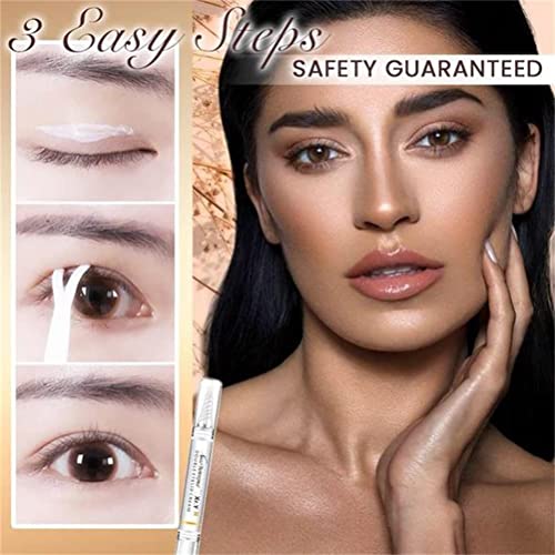 3-Second Crease Double Eyelid Pen, Double Eyelid Pen Glue, Invisible Double E...